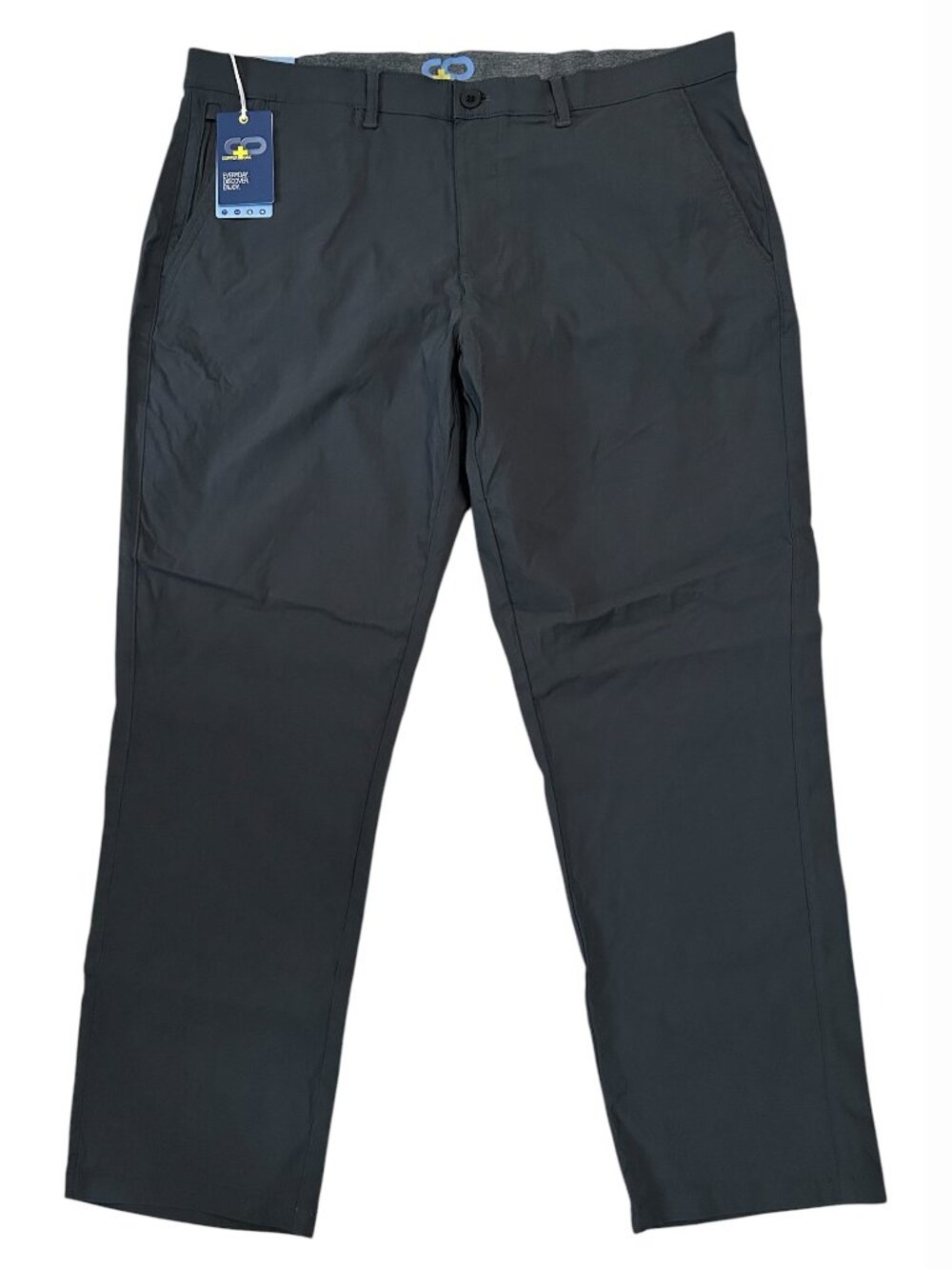 Copper & Oak Men's 38x30 Grey Forged Iron Stretch Flex Waistband Pants NWT